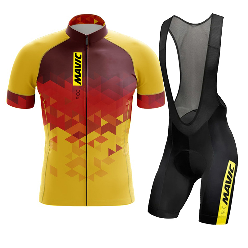 Cycling Community - Męskie zestawy rowerowe MAVIC z krótkim