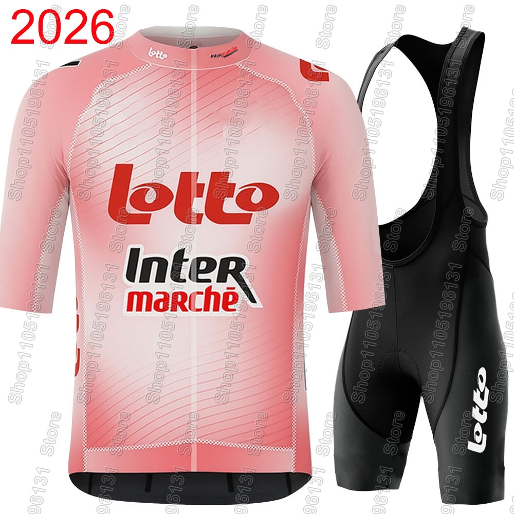 Cycling Commute Shorts - Zestaw kolarski Lotto Intermarché 2026 męski