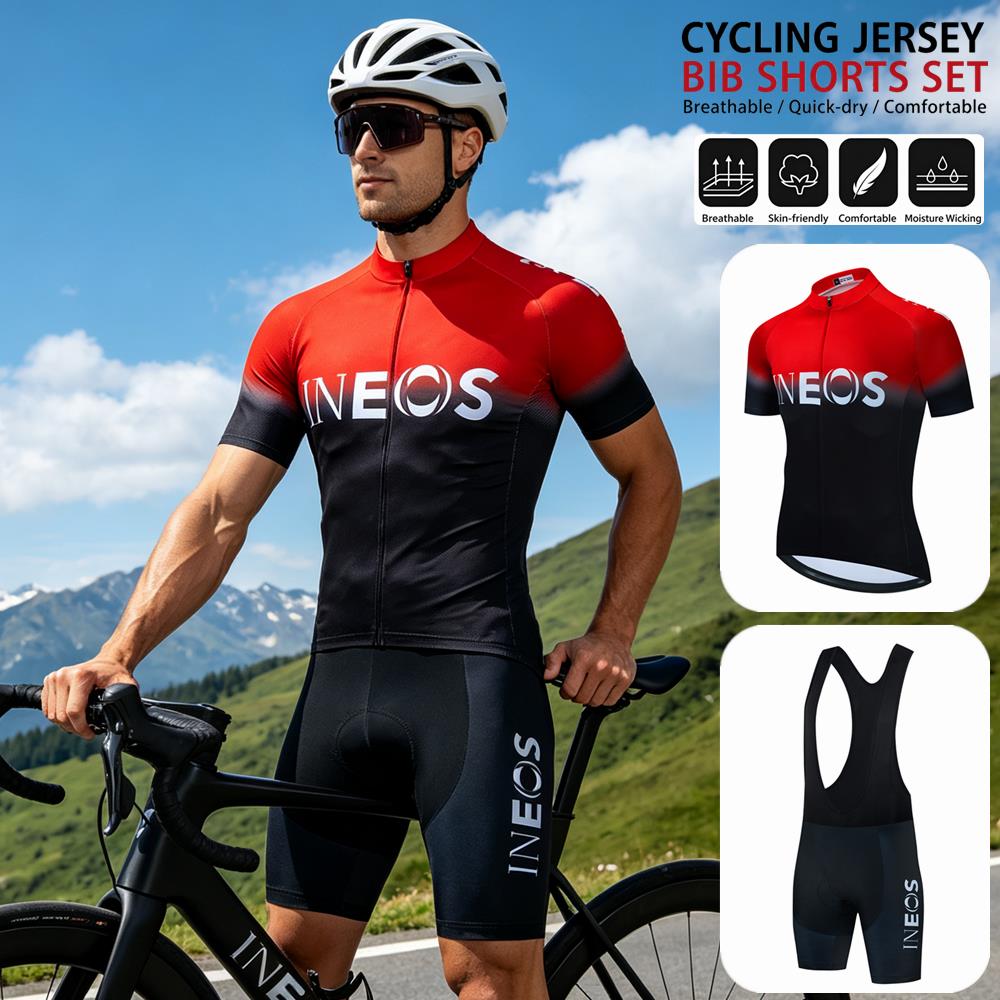 Cycling Commute Shorts - 2026 INEOS Rowerowy Strój Kolarski z