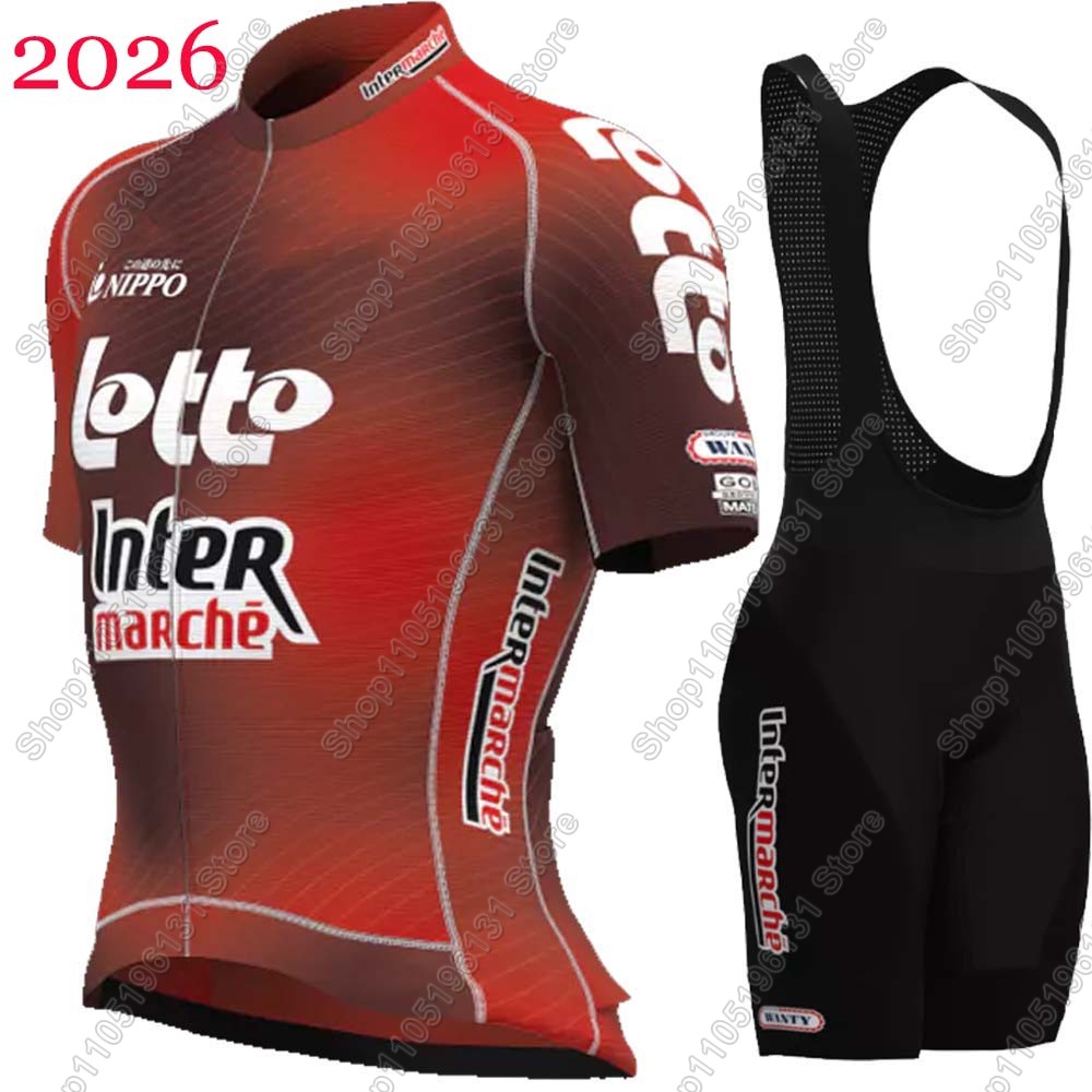 Cycling Commute Shorts - Zestaw kolarski Lotto Cycling 2026 męski