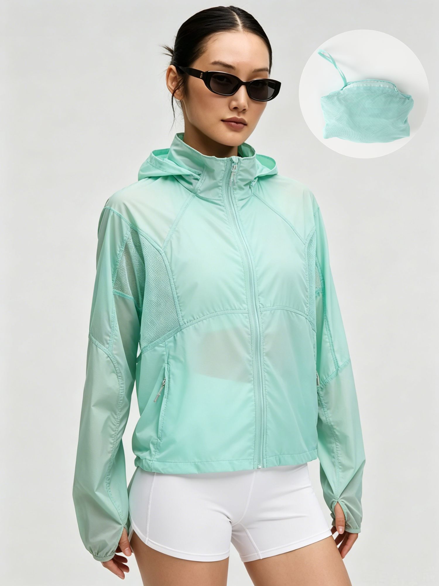 Cycling Commute Jacket - Damska letnia lekka kurtka z ochroną