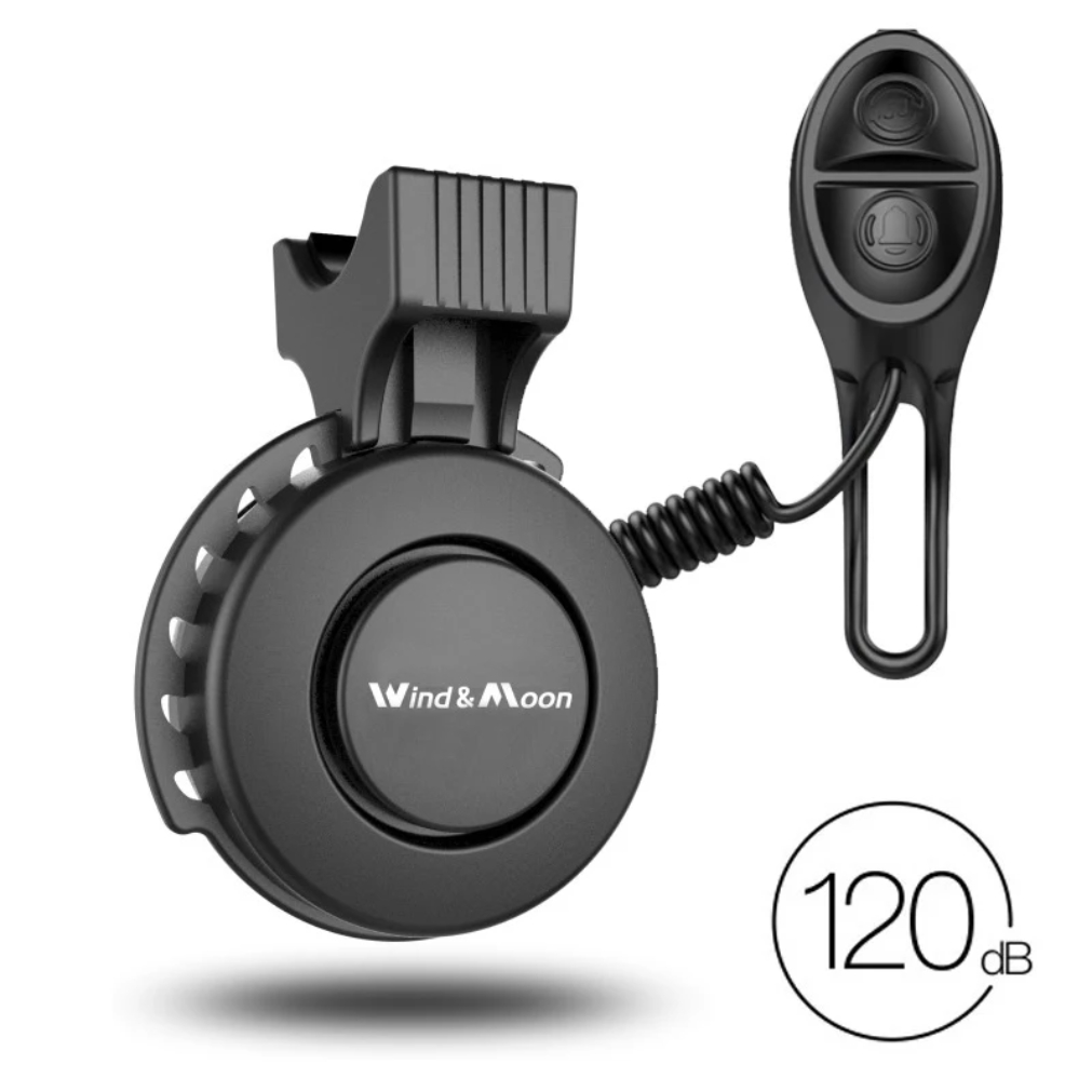 Bell Handlebar Ring - Dzwonek rowerowy elektryczny ładowany przez USB,