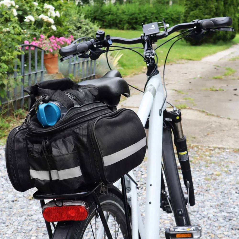Cycling Commute In Rain - Torba rowerowa na bagażnik 27L, tylna