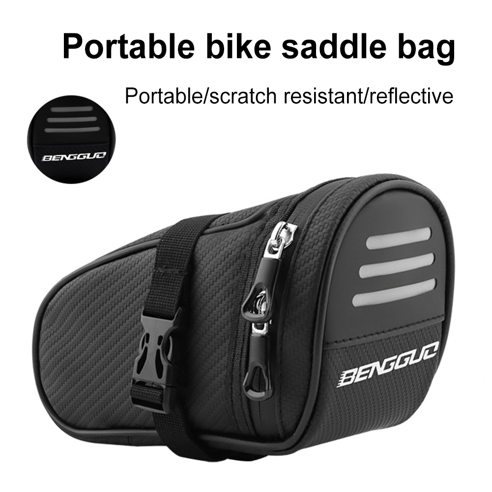 Saddle Bag Under Seat - Torba rowerowa podsiodłowa 1L Wodoodporna ultralekka