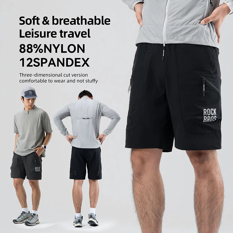ROCKBROS Męskie szybkoschnące, – Cycling Shorts For Commute recenzja i cena