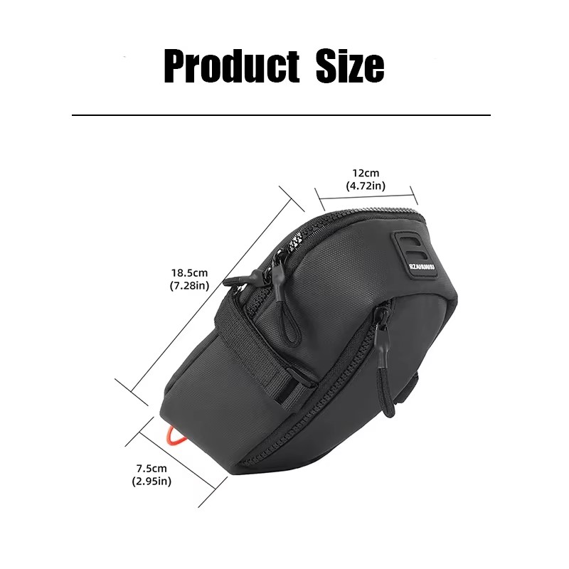 Wodoodporna torba rowerowa pod – Saddle Bag Under Seat recenzja i cena