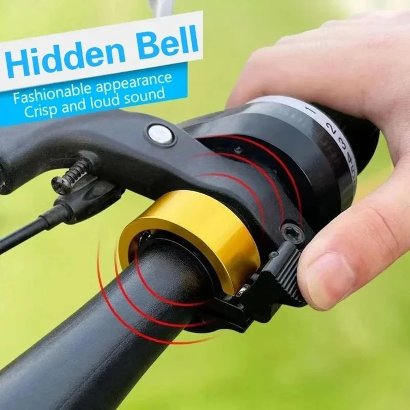 Niewidoczny dzwonek rowerowy,  – Bell Handlebar Ring recenzja i cena