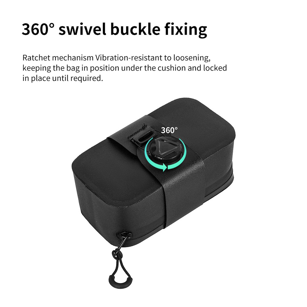 Wodoodporna torba rowerowa 0,5 – Saddle Bag Under Seat recenzja i cena